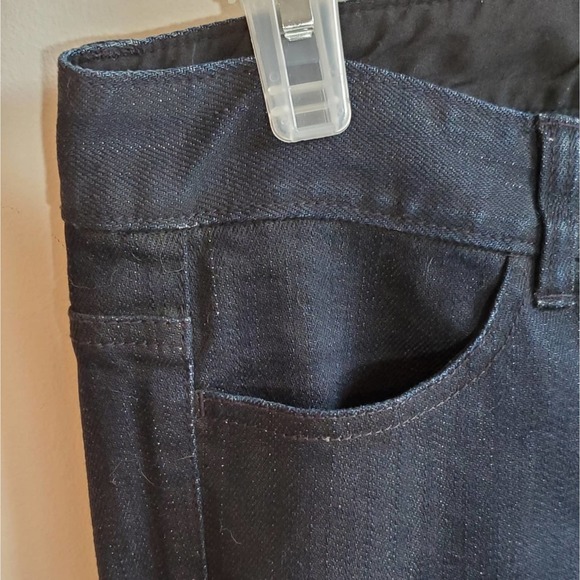 LIKE NEW Theory Stylish & Comfy Emme/Texas Dark Blue Jeans 70604213 Size 2 - Picture 5 of 10
